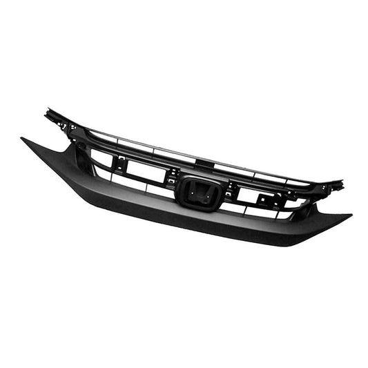 Grille Textured Black Exclude Si/Sport - Honda Civic Sedan 2019-2021 | Honda Civic Coupe 2019-2020