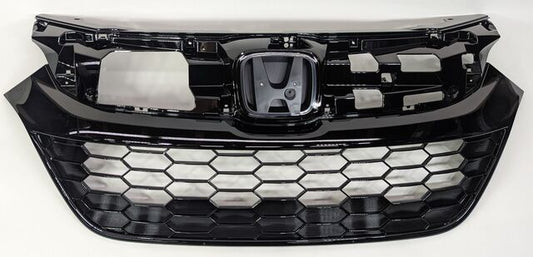 Grille Fr Gloss Black Honeycomb Mesh Type Sprt/Touring - Honda Hrv 2016-2022