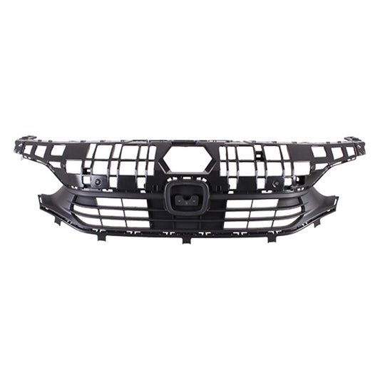 Grille Fr Textured Black W/O Emblem/Park Assist Sensor - Honda Civic Sedan 2022-2024