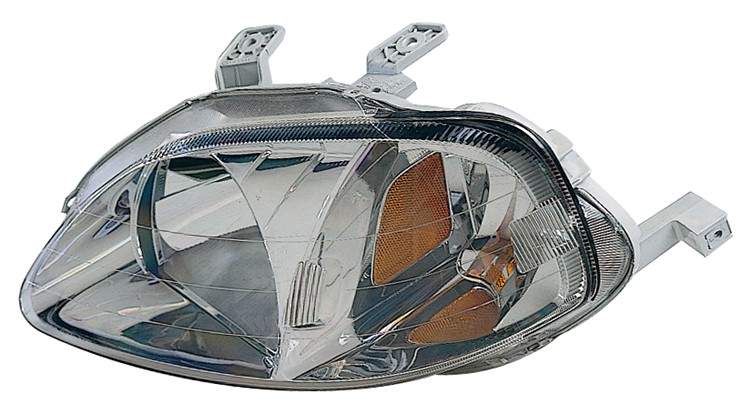 Head Lamp Lh Hq - Honda Civic Sedan 1999-2000 | Honda Civic Coupe 1999-2000 | Honda Civic Hatchback 1999-2000