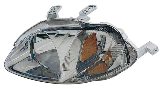 Head Lamp Lh Hq - Honda Civic Sedan 1999-2000 | Honda Civic Coupe 1999-2000 | Honda Civic Hatchback 1999-2000