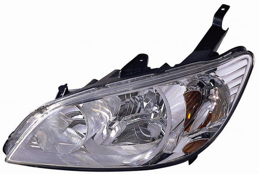 Head Lamp Lh Hq - Honda Civic Sedan 2001-2005 | Honda Civic Hybrid 2003-2005 | Honda Civic Coupe 2001-2005