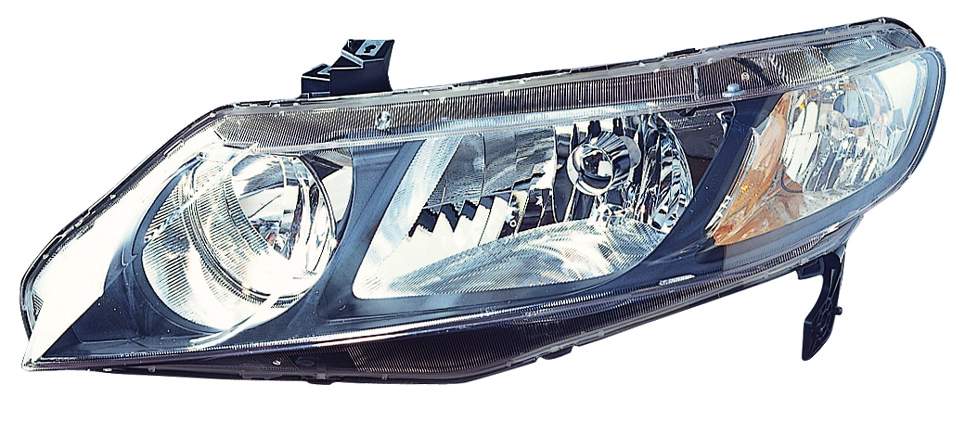 Head Lamp Lh Hq - Honda Civic Sedan 2006-2011 | Honda Civic Hybrid 2006-2011