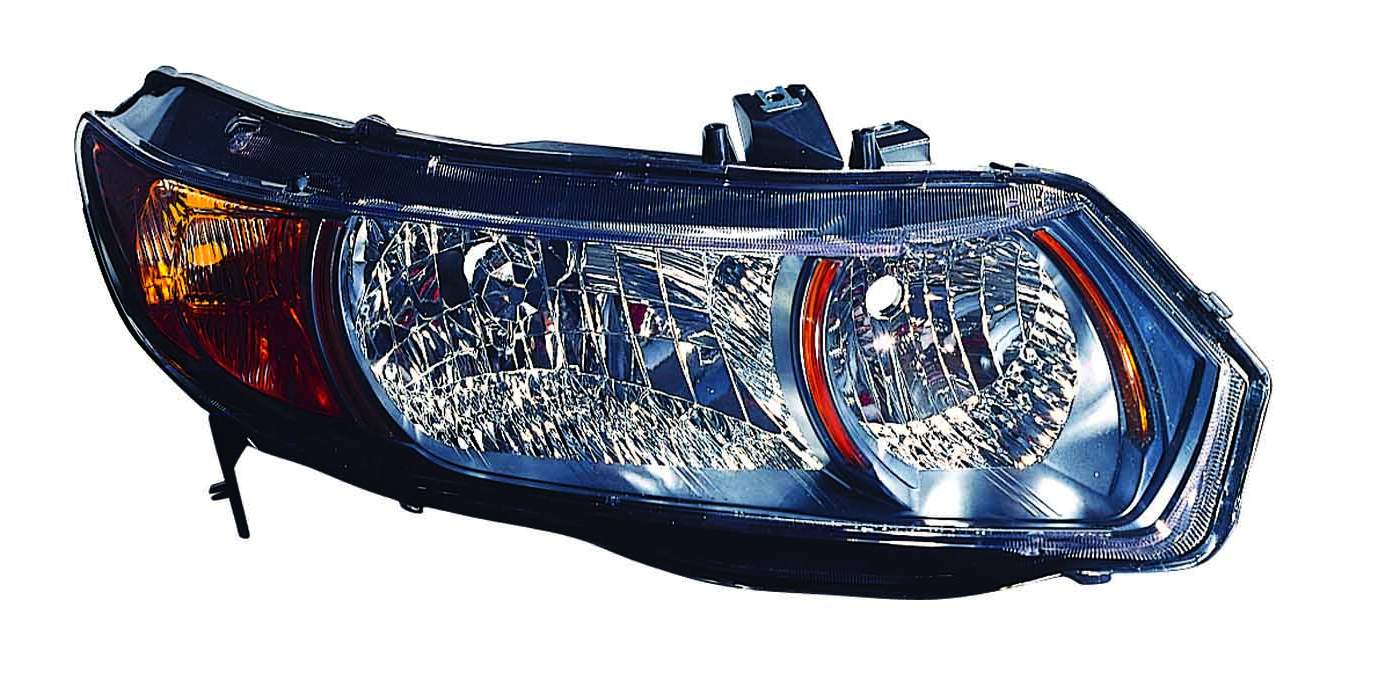 Head Lamp Lh 6 Speed 2.0L Hq - Honda Civic Coupe 2006-2009
