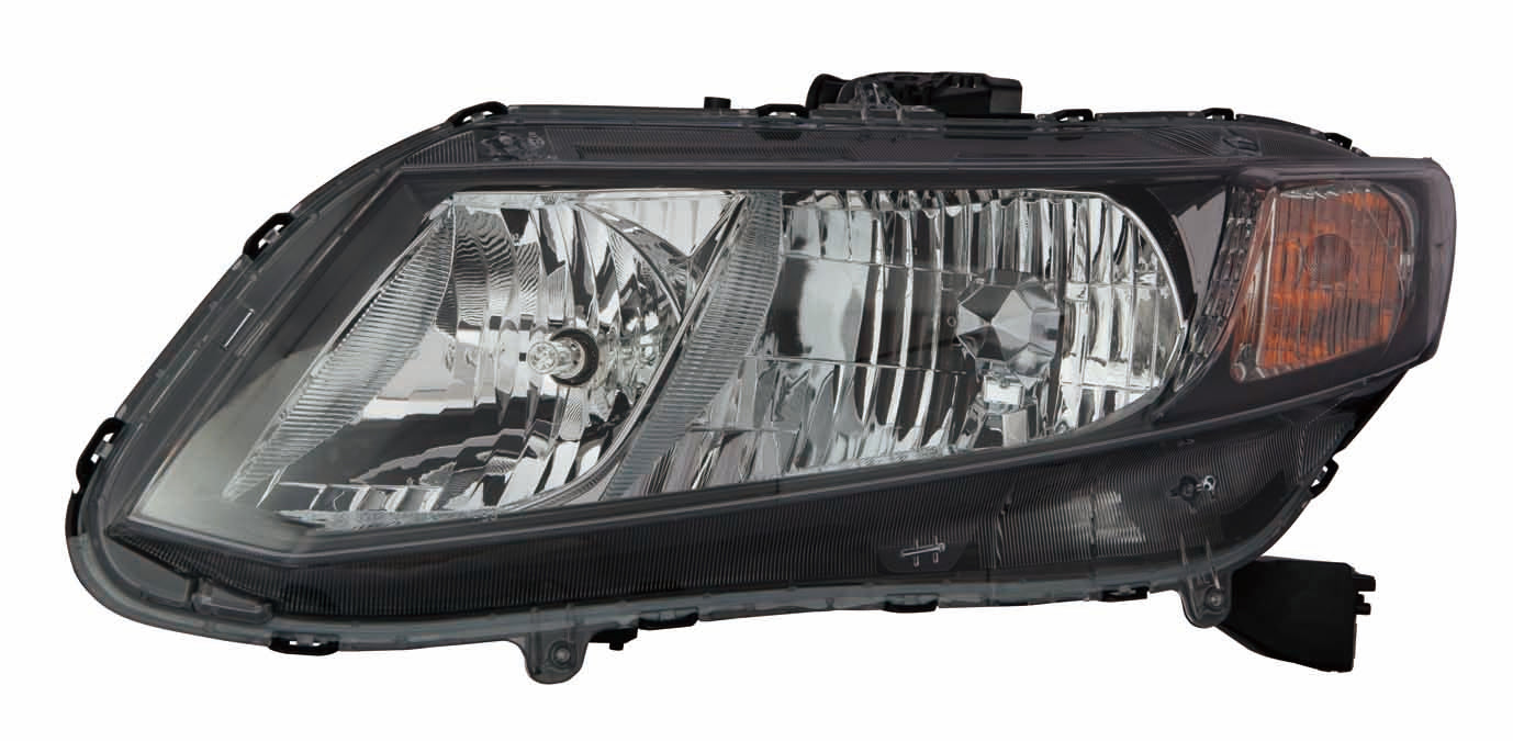 Head Lamp Lh Halogen - Honda Civic Sedan 2012-2015 | Honda Civic Hybrid 2013-2015 | Honda Civic Coupe 2012-2013
