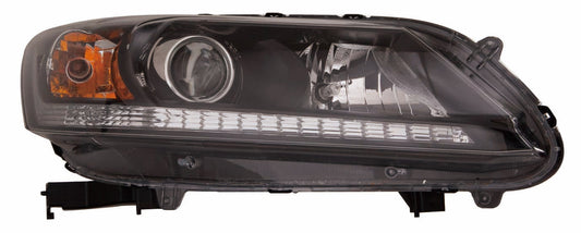 Head Lamp Lh Halogen Ex/Lx/Sport Models/2.4 Liter Ex-L Hq - Honda Accord Sedan 2013-2015 | Honda Accord Coupe 2013-2015