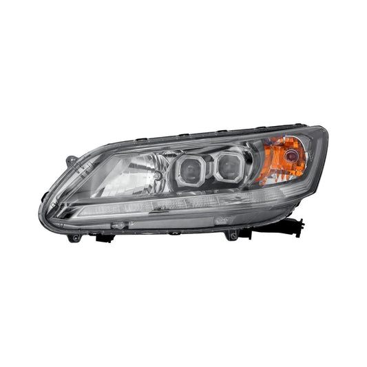 Head Lamp Lh Led W/Drl Hq - Honda Accord Sedan 2013-2015 | Honda Accord Coupe 2013-2015