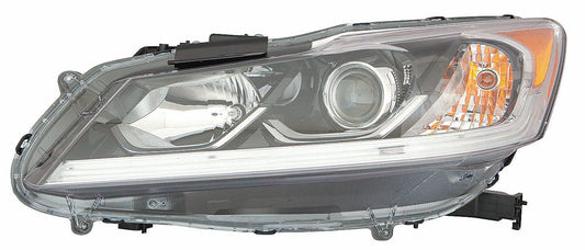 Head Lamp Lh Halogen Ex/Ex-L/Sport Hq - Honda Accord Sedan 2013-2017 | Honda Accord Coupe 2013-2017
