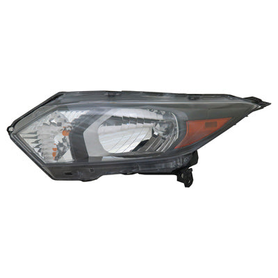 Head Lamp Lh Halogen Hq - Honda Hrv 2016-2018