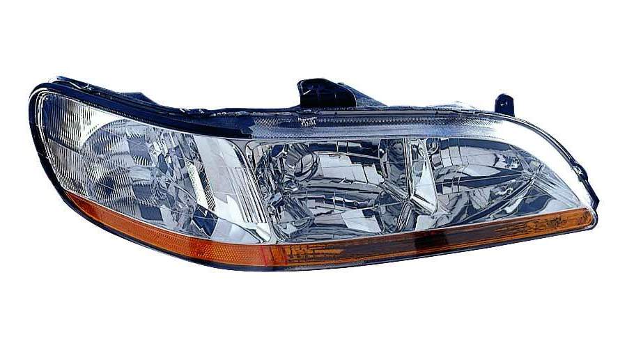 Head Lamp Rh Hq - Honda Accord Coupe 1998-2002 | Acura Cl 1998-1999 | Honda Accord Sedan 1998-2002