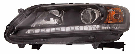 Head Lamp Rh Halogen Ex/Lx/Sport Models/2.4 Liter Ex-L Hq - Honda Accord Sedan 2013-2015 | Honda Accord Coupe 2013-2015