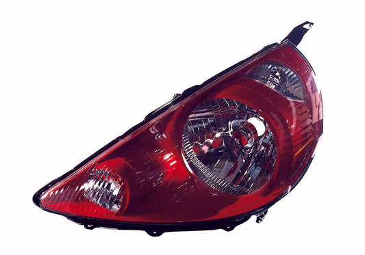 Head Lamp Lh Red(Code R81) Hq - Honda Fit 2007-2008