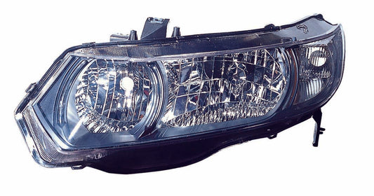 Head Lamp Lh Hq - Honda Civic Coupe 2006-2011