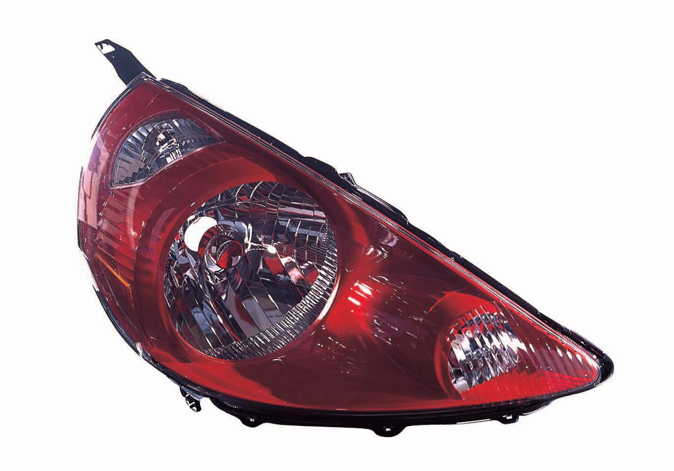 Head Lamp Rh Red(Code R81) Hq - Honda Fit 2007-2008