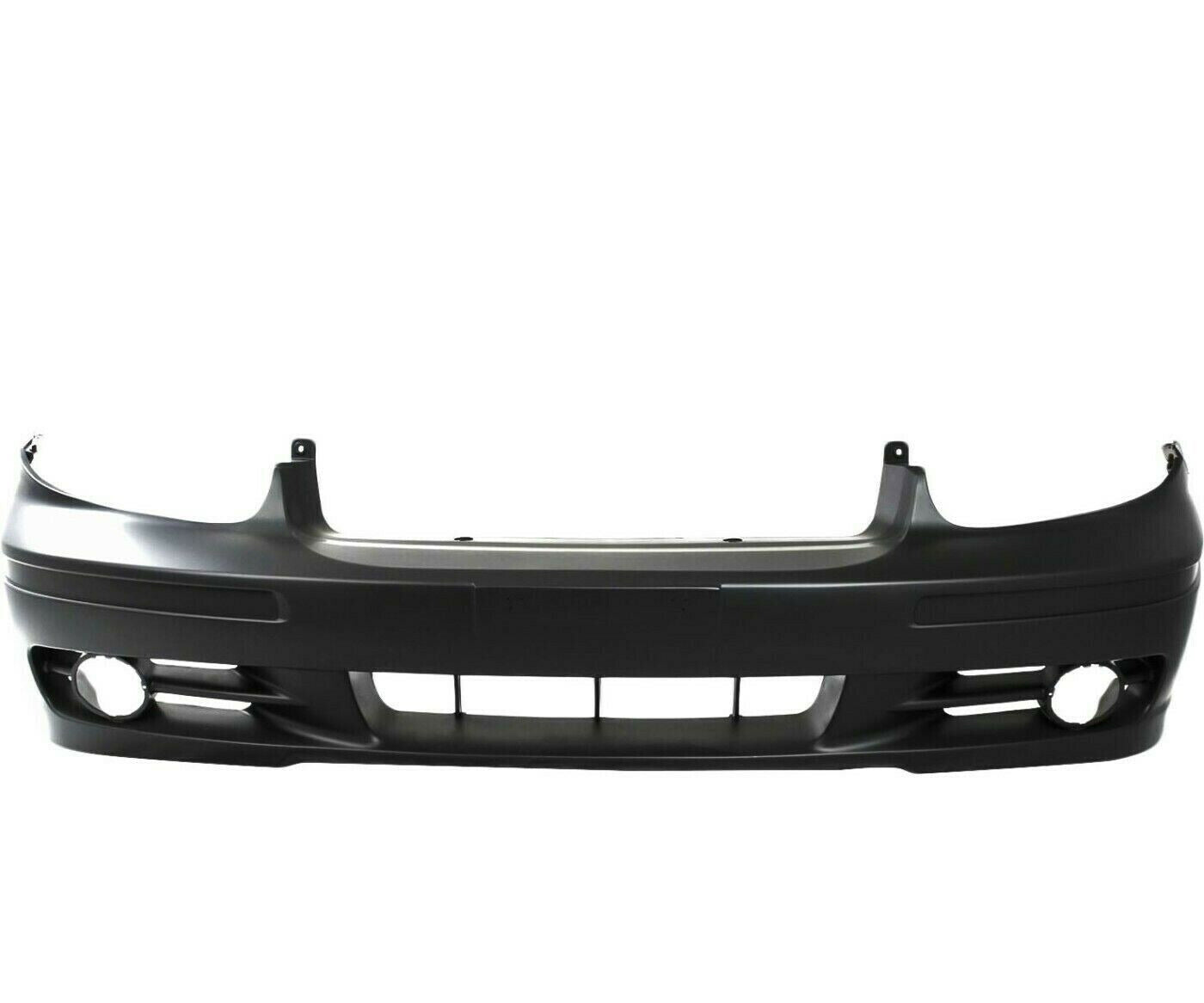 Bumper Fr W/Moulding/Side Lamp Hole - Hyundai Sonata 2002-2005