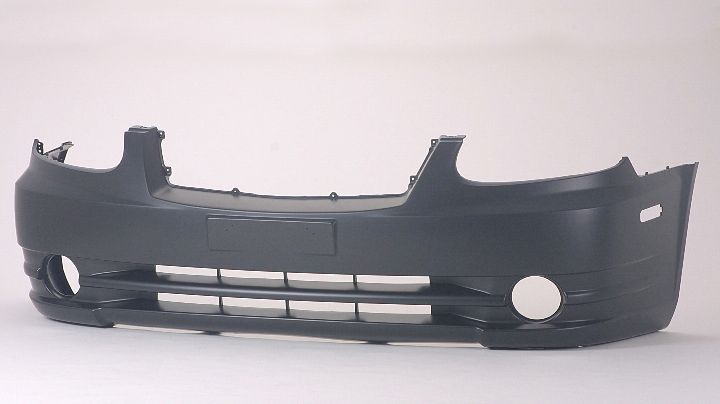 Bumper Fr Primed W/Fog Lamp Hole - Hyundai Accent Hatchback 2003-2006 | Hyundai Accent Sedan 2003-2005
