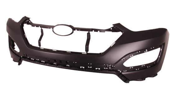 Bumper Upper Fr W/O Sensor Primed Sport Model - Hyundai Santa Fe Sport 2013-2016