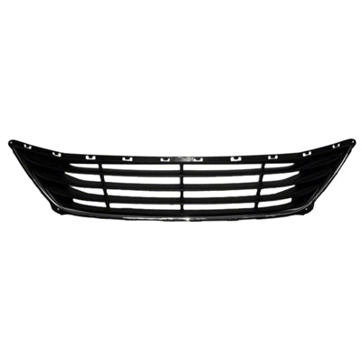 Grille Lower Korea Built Black W/Chrome Surround Modling - Hyundai Elantra Sedan 2014-2016