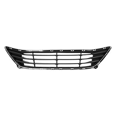 Grille Lower Usa Built Black W/Chrome Modling - Hyundai Elantra Sedan 2014-2016