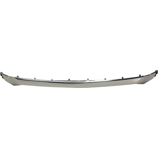 Bumper Moulding Fr Center (Above Grille) Satin Chrome Finish - Hyundai Santa Fe 2019-2020