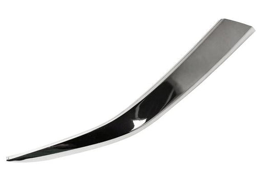 Bumper Moulding Fr Rh Smoked Chrome Finish(Extension To Moulding Above Grille) - Hyundai Santa Fe 2019-2020
