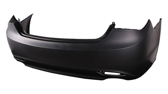 Bumper Rr Primed Double Exhaust - Hyundai Sonata 2011-2013