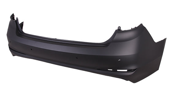 Bumper Rr Primed W/Sensor Exclude Hyb - Hyundai Sonata 2015-2017