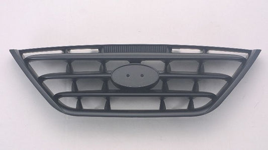 Grille Sdn Black W/Fog Lamp Hole Type - Hyundai Elantra 2004-2006