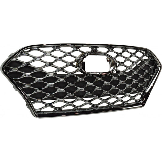 Grille Smoked W/Adaptive Cruise Model W/Sport Bumper - Hyundai Sonata 2018-2019