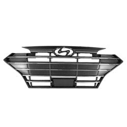 Grille Black/Chrome Use W/Adaptive Cruise For Usa Built Model - Hyundai Elantra Sedan 2019-2020