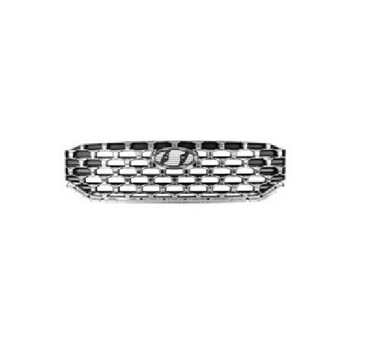 Grille Fr Ptd Satin Nickel W/Camera Ltd Models - Hyundai Santa Fe 2021-2023