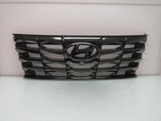 Grille Fr Smoked Chrome W/Camera W/O Emblem Exclude N-Line - Hyundai Tucson 2022-2023