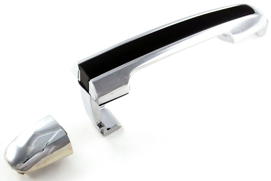 Door Handle Fr Rh Outer (Chrome/Black Strip) - Hyundai Sonata 2006-2008