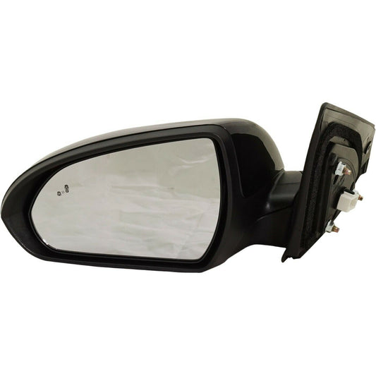 Door Mirror Lh Power Manual Htd W/Blind Spot W/O Signal/Memory - Hyundai Elantra Sedan 2017-2018