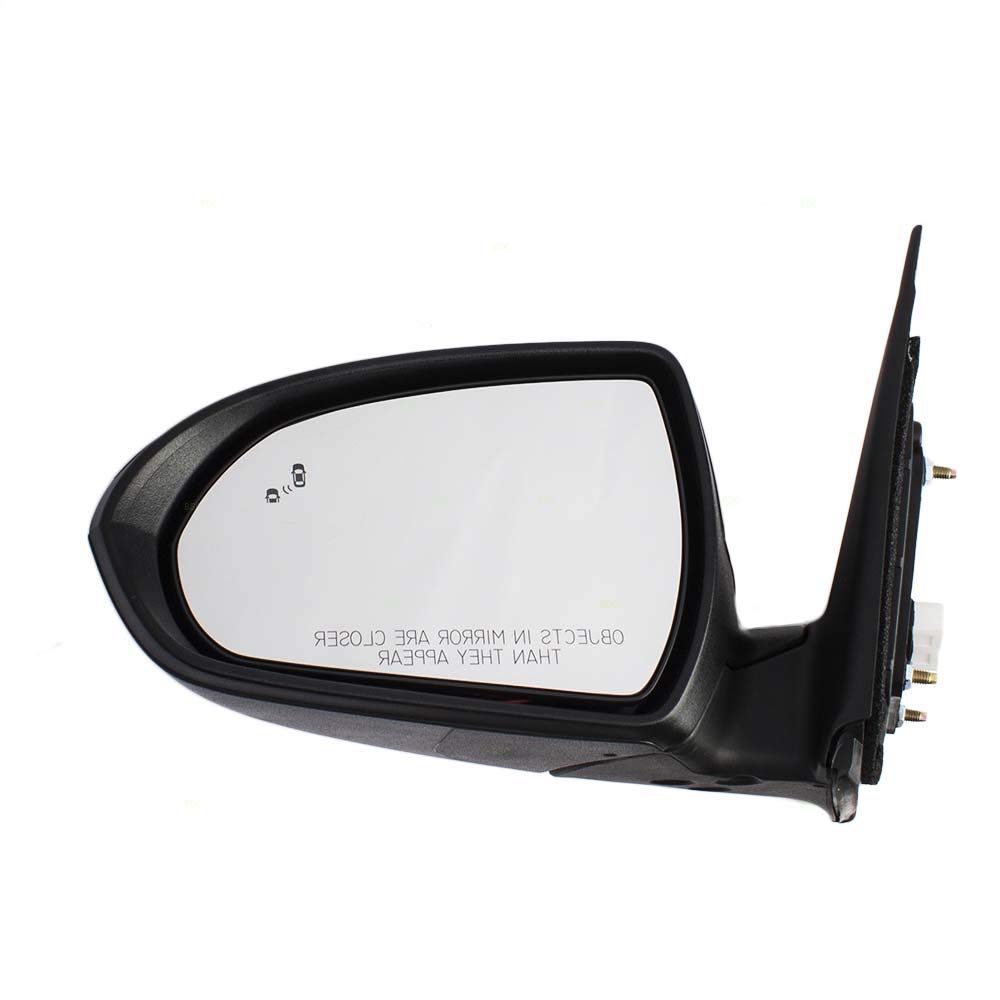 Door Mirror Lh Power Htd Manual Fold W/Blind Spot/Signal - Hyundai Elantra Sedan 2017-2018