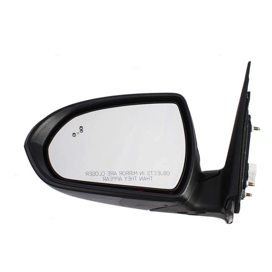 Door Mirror Lh Power Htd Manual Fold W/Blind Spot/Signal - Hyundai Elantra Sedan 2017-2018