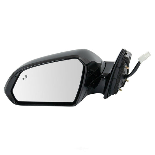 Door Mirror Lh Power Ptm Base W/Blind Spot/Signal/Heat - Hyundai Sonata 2018-2019