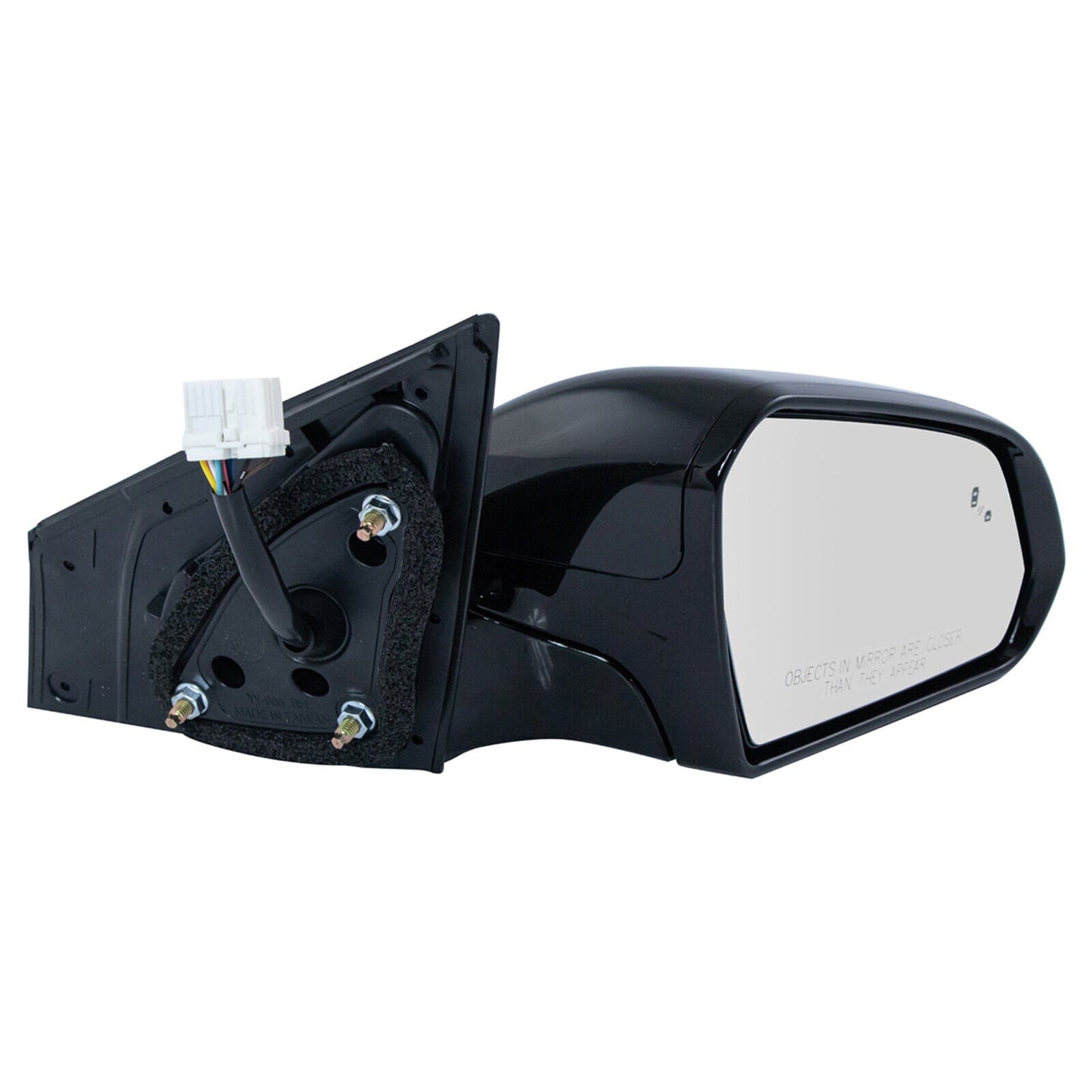 Door Mirror Rh Power Ptm Base W/Blind Spot/Signal/Heat - Hyundai Sonata 2018-2019