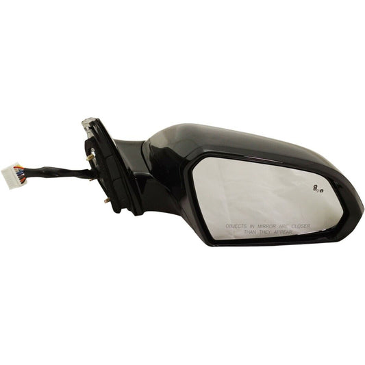 Door Mirror Rh Power Ptm Base W/Blind Spot/Signal/Heat/Memory - Hyundai Sonata 2018-2019