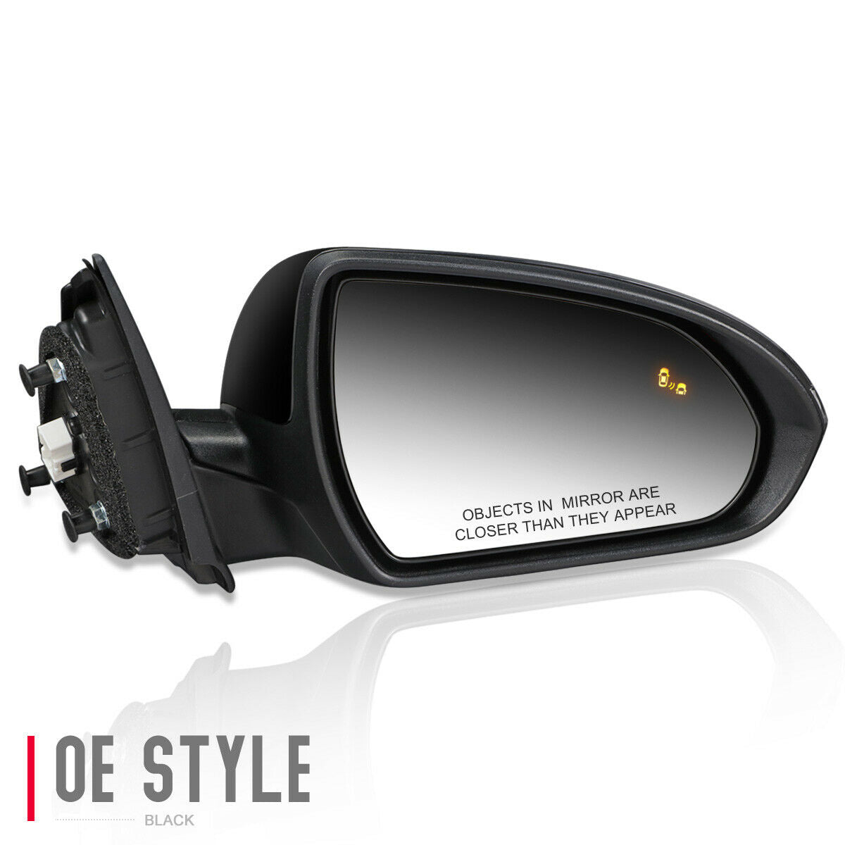 Door Mirror Rh Power Ptm Htd W/Blind Spot - Hyundai Elantra Gt 2018-2020