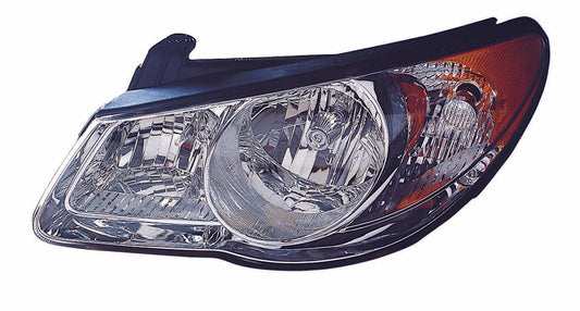 Head Lamp Lh Hq - Hyundai Elantra 2007-2009