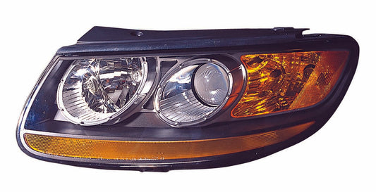 Head Lamp Lh Hq - Hyundai Santa Fe 2010-2011