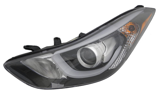 Head Lamp Lh Led Korea Built Hq - Hyundai Elantra Sedan 2014-2016