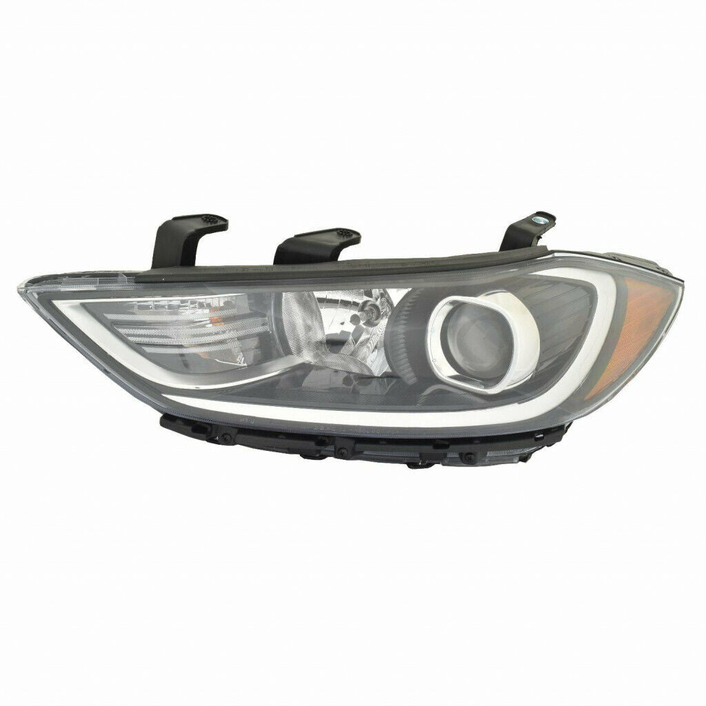 Head Lamp Lh Hid 1.6L Turbo Hq - Hyundai Elantra Sedan 2017-2018