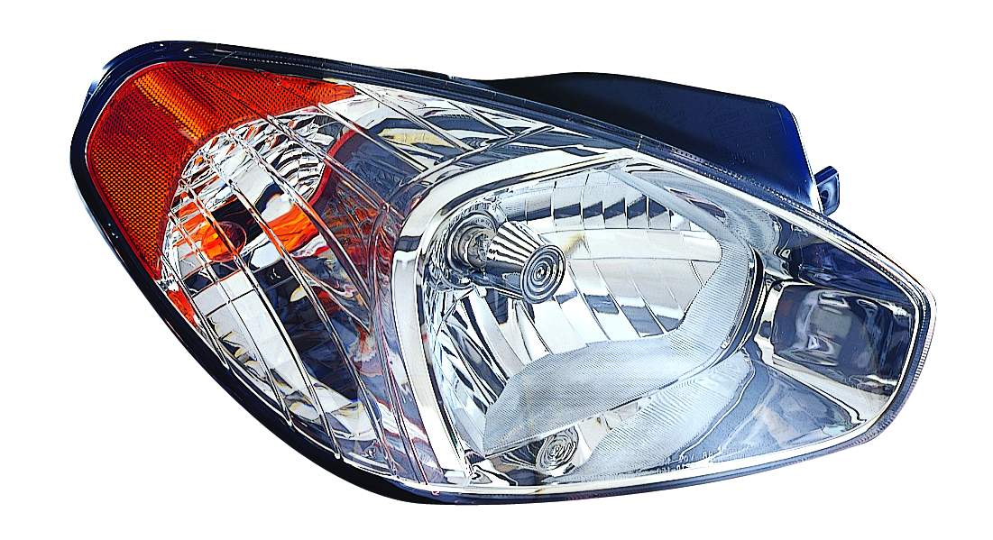 Head Lamp Rh Hq - Hyundai Accent Sedan 2007-2011 | Hyundai Accent Hatchback 2007-2011