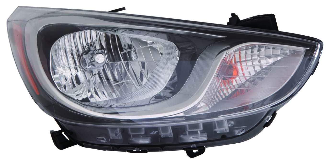 Head Lamp Rh Hq - Hyundai Accent Sedan 2012-2014 | Hyundai Accent Hatchback 2012-2014