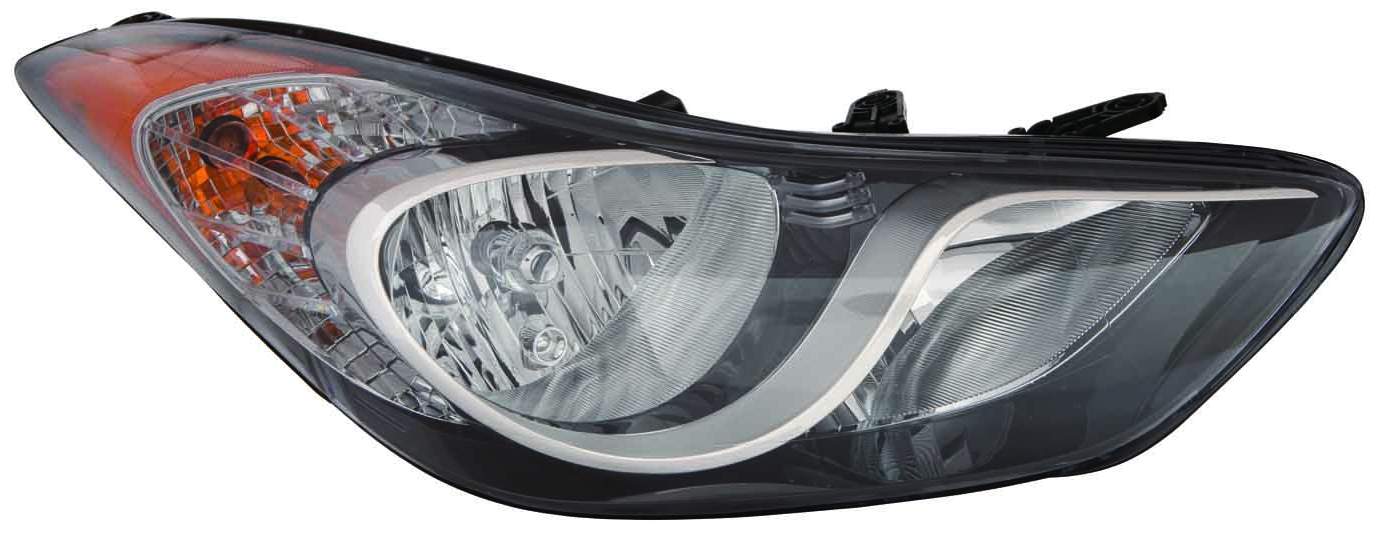 Head Lamp Rh Korea Built Hq - Hyundai Elantra Sedan 2011-2013
