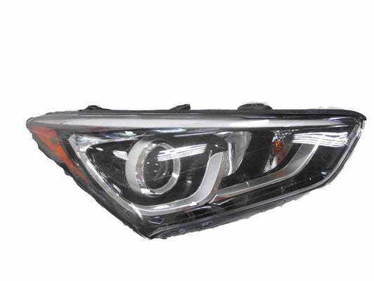 Head Lamp Rh Halogen Sport Model Projector Type W/Led Accent Hq - Hyundai Santa Fe Sport 2013-2018