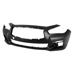 Bumper Fr Primed W/O Sensor/Sport - Infiniti Q50 Sedan 2014-2017