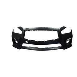 Bumper Fr Primed W/O Sensor W/Sport - Infiniti Q50 Sedan 2014-2017